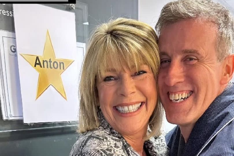 Ruth Langsford and Anton Du Beke