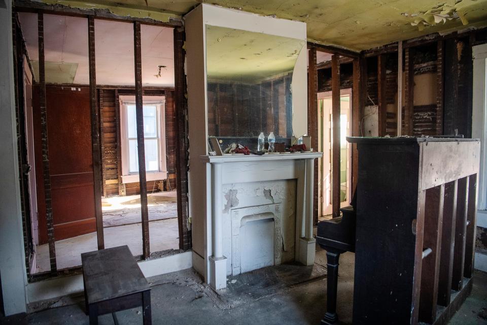 The Preservation Society of Asheville and Buncombe County plans to renovate this Grail Street home.