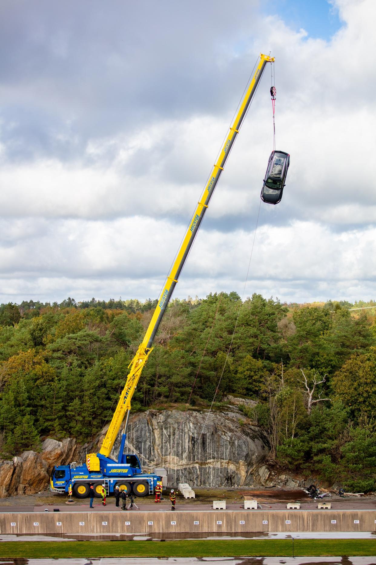 Volvo crash test