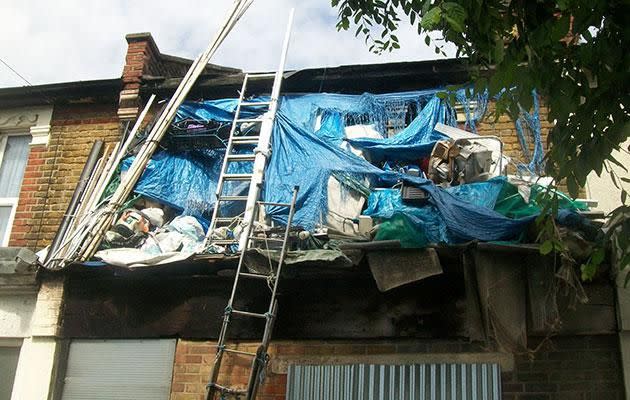 Is this the 'most dangerous house in England'? Photo: Caters