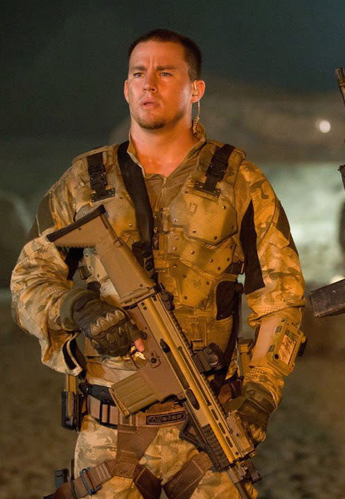 Channing Tatum in "G.I. Joe: Retaliation"