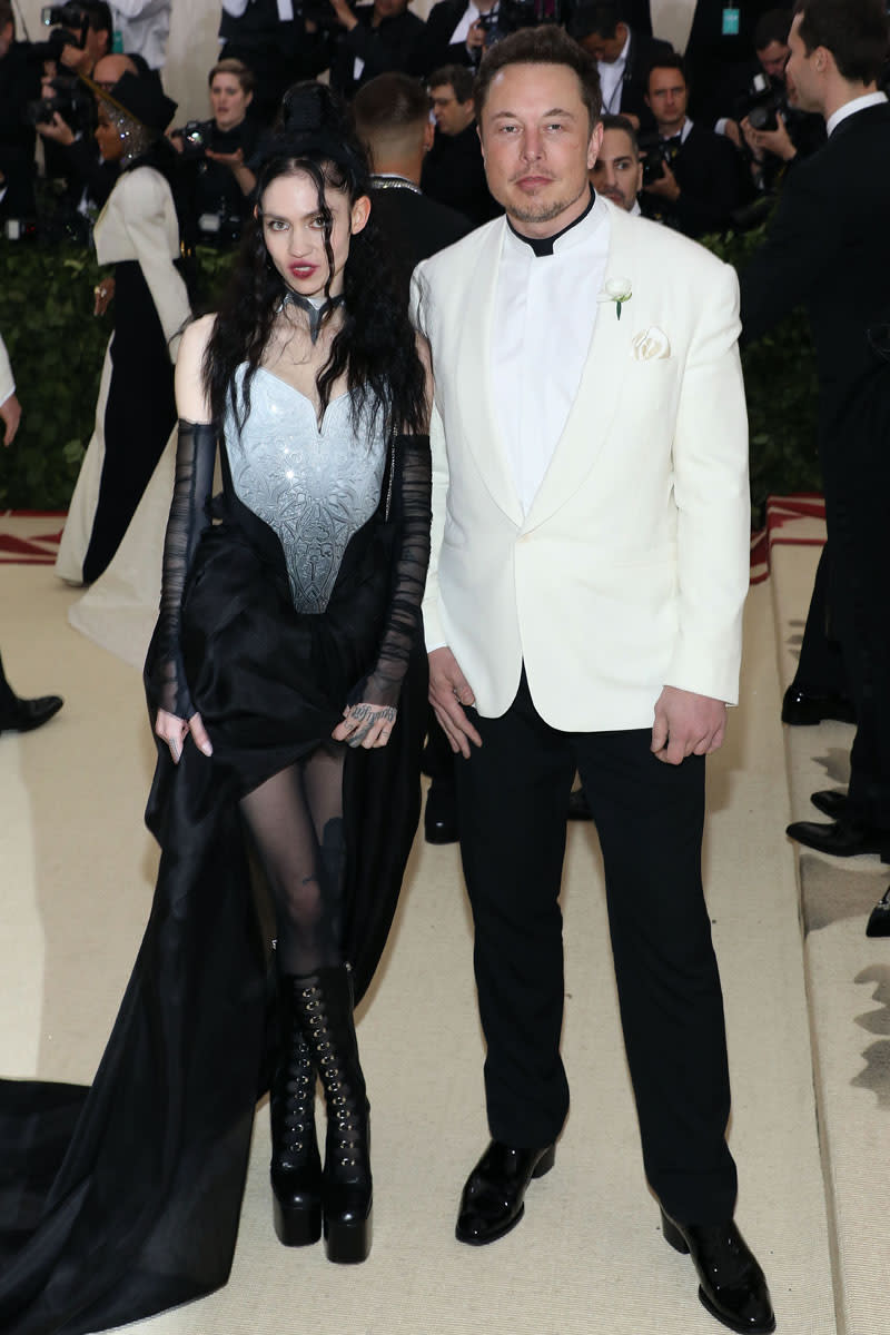 Grimes und Elon Musk