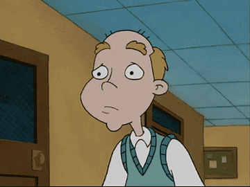 mr simmons looking sad on hey arnold