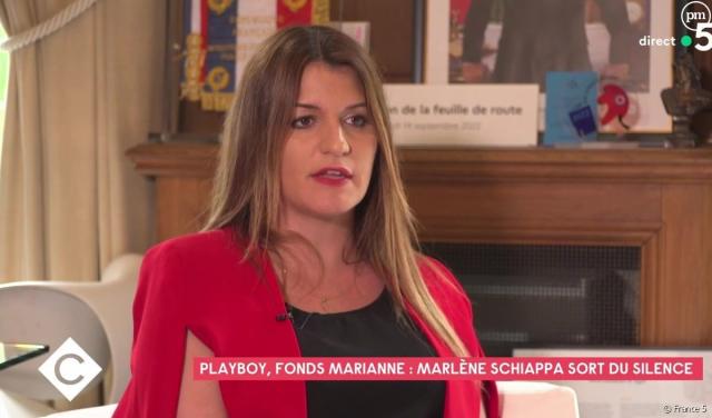 "Le concours Lépine de la com' foireuse" : Bertrand Chameroy se paye Marlène Schiappa en Une de "Playboy" - France 5