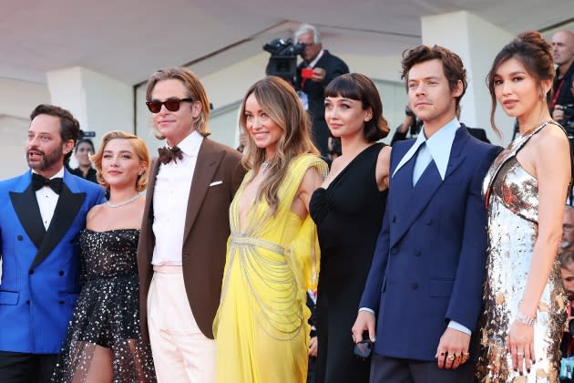 dont-worry-darling-drama-explained.jpg "Don't Worry Darling" Red Carpet - 79th Venice International Film Festival - Credit: Stefania D'Alessandro/WireImage