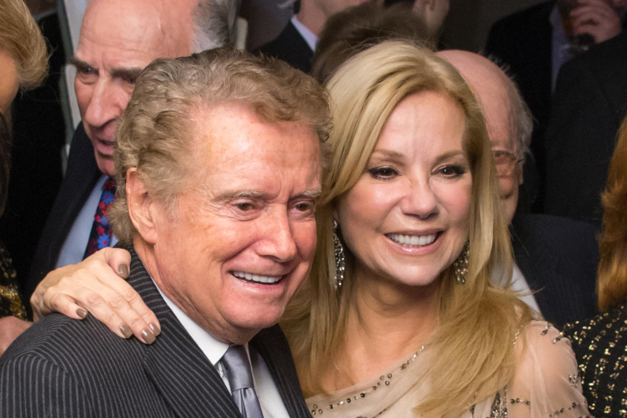 Kathie Lee Gifford talks about her last visit with Regis Philbin, weeks before his death. (Photo: Getty Images)