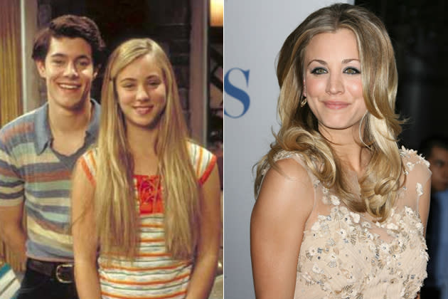 Kaley Cuoco damals (links, mit Adam Brody) und heute (rechts) (Bilder: WENN)