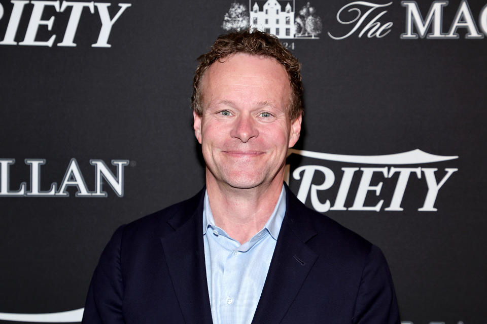 Chris Licht attends Variety, The New York Party at American Bar on October 19, 2022 - Credit: Variety via Getty Images