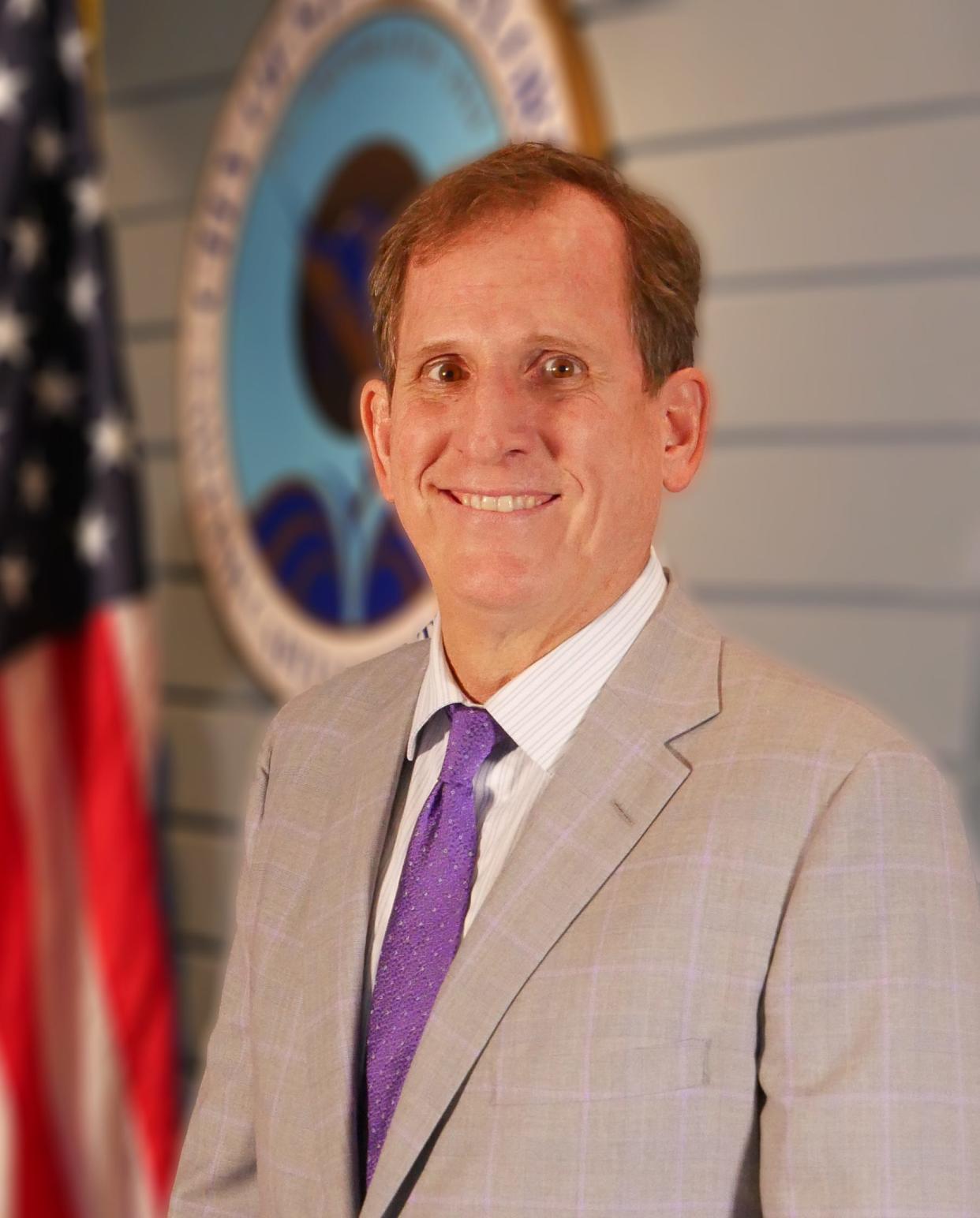 Mike Mortell, pictured, has served as Stuart mayor and city attorney. He is slated to become the city's next permanent manager after being appointed to the interim position in March 2023.