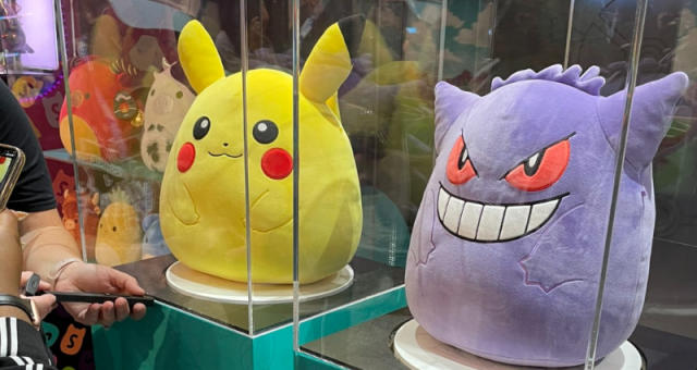 Pikachu & Gengar Squishmallows at Pokemon Center, Price Revealed