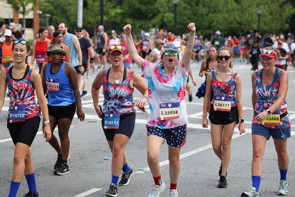 Here are some more photos from the 2022 Peachtree Road Race.