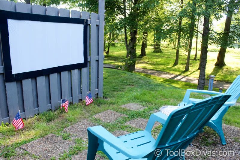 Mounted Curtain Screen