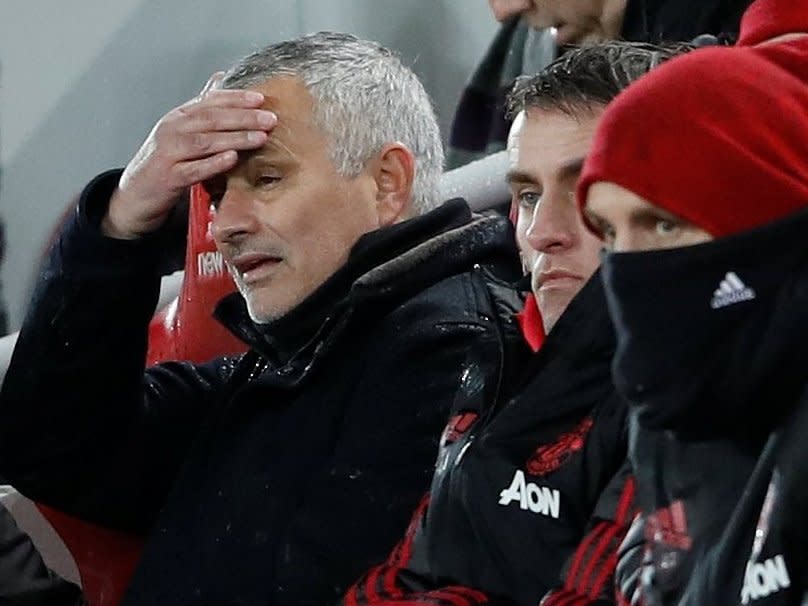 Jose Mourinho’s cowardly approach leaves Manchester United with nothing to prove he is out of ideas