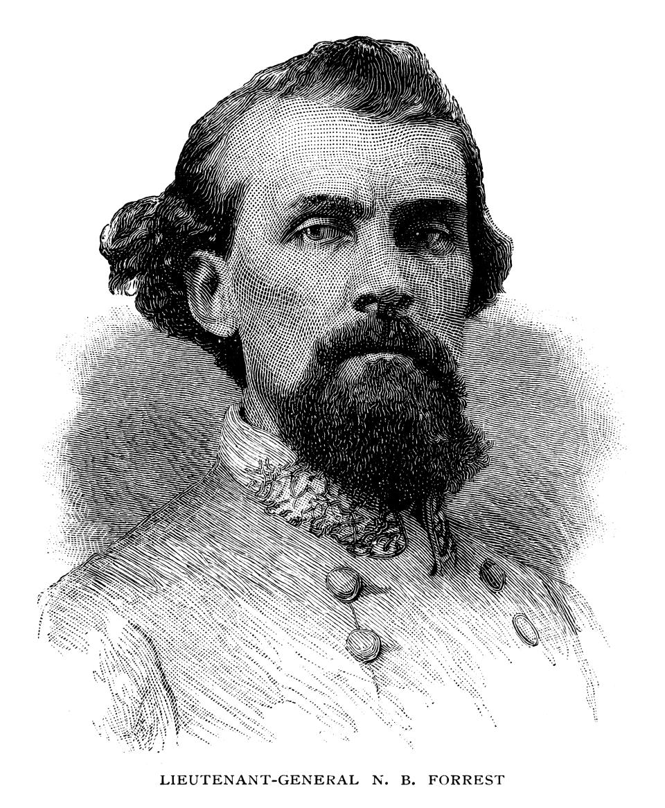 Nathan Bedford Forrest was a Confederate&nbsp;general and grand wizard of the KKK. (Photo: benoitb via Getty Images)