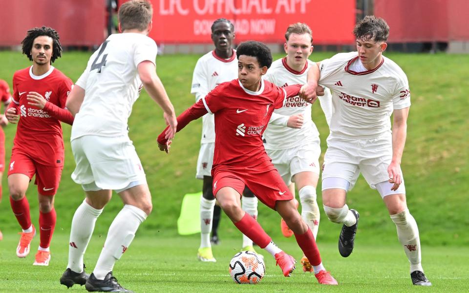 Josh Sonni-Lambie – Man Utd under-18s score nine against Liverpool