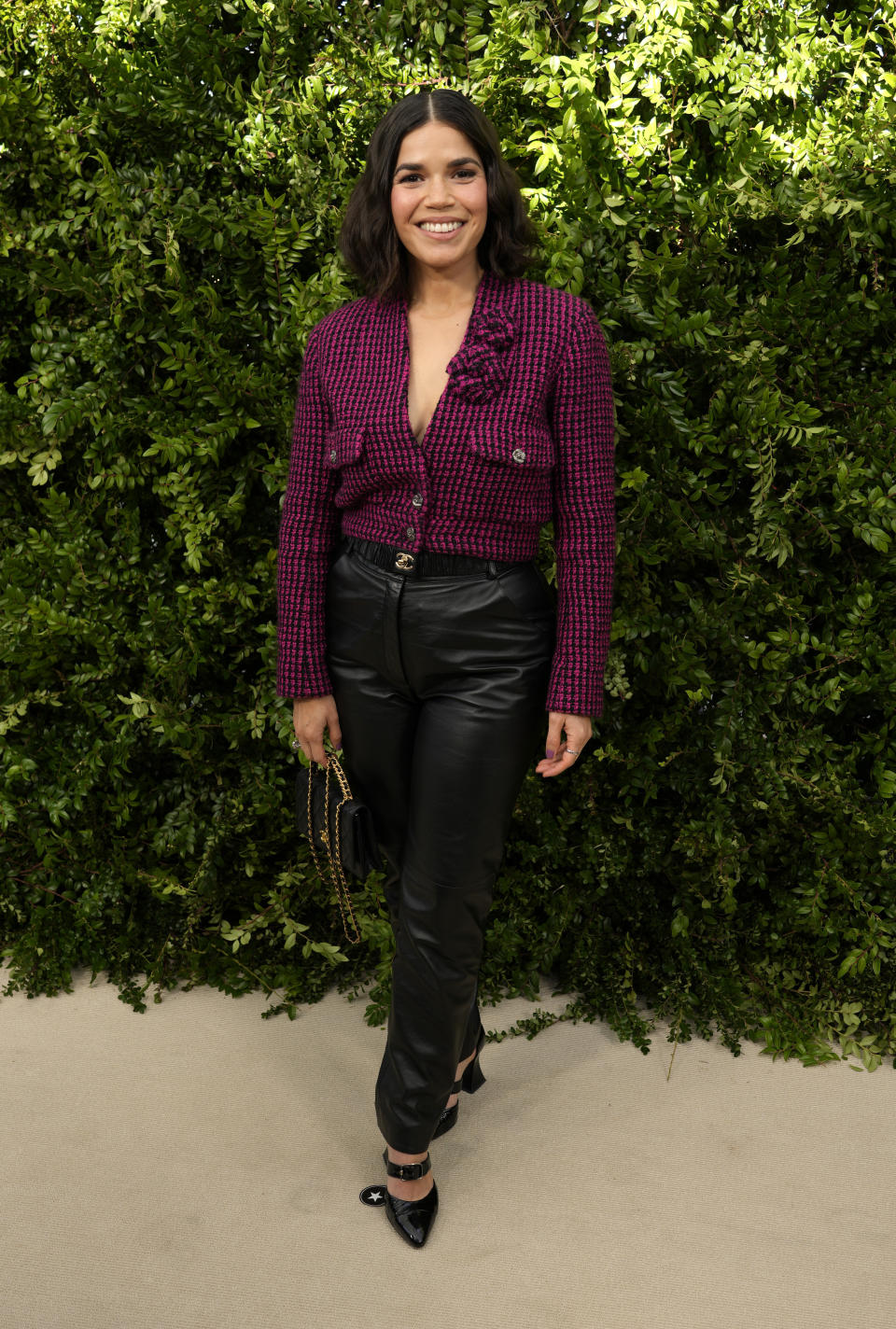 America Ferrera attends the Academy Women's Luncheon on Thursday, Nov. 9, 2023, at the Academy Museum of Motion Pictures in Los Angeles. (AP Photo/Chris Pizzello)