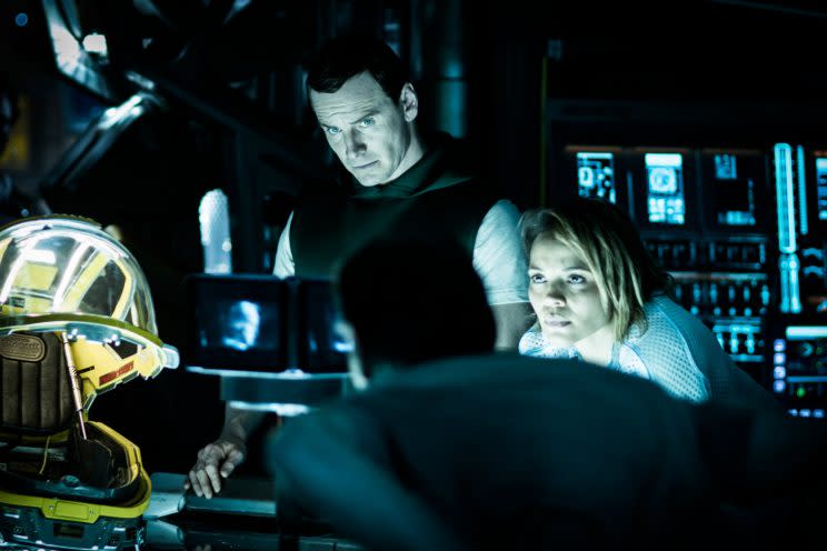 Revealed… Ridley Scott unveils how Alien: Covenant and Prometheus are connected – Credit: Fox