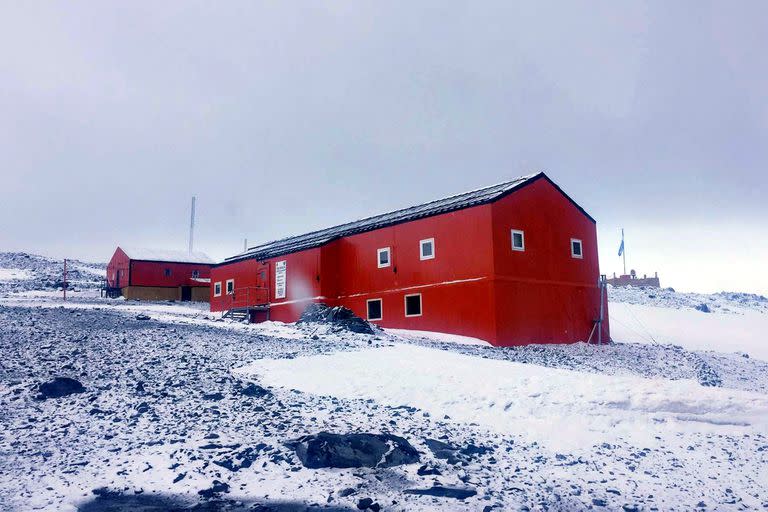 Escuela en la Base Esperanza de la Antártida