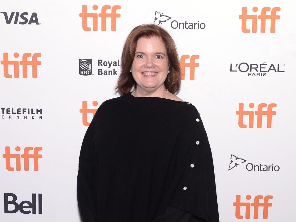 Kate Harrington at the "The Capote Tapes" TIFF Premiere Party in 2019 in Toronto.