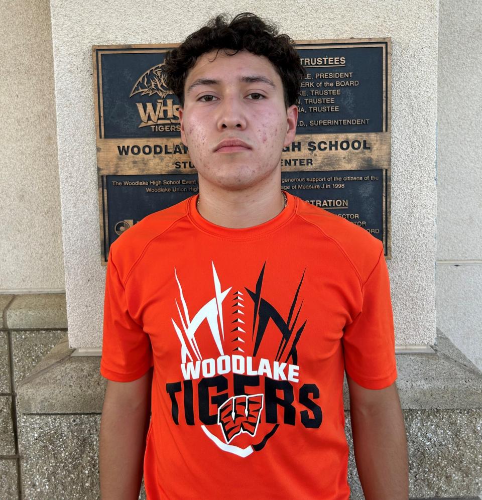 Woodlake's Vincent Duran is entering his second season as the Tigers' starting quarterback.