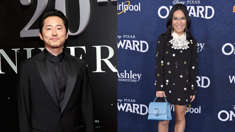 Steven Yeun and Ali Wong 