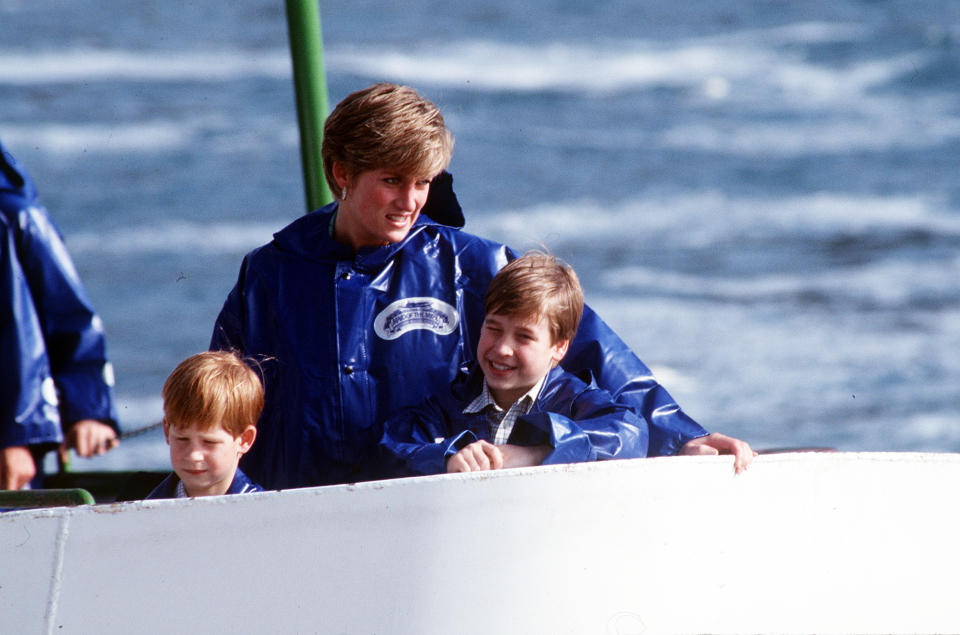 Princess Diana was voted the most “ideal mother” in a British poll. (Photo: Getty)