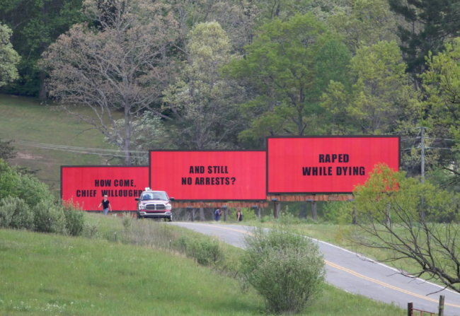 So, this is what “Three Billboards Outside Ebbing, Missouri” is about