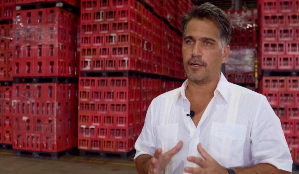 Carlos Alfredo González es nombrado presidente de Coca-Cola Femsa en Colombia. Foto: cortesía Coca-Cola Femsa