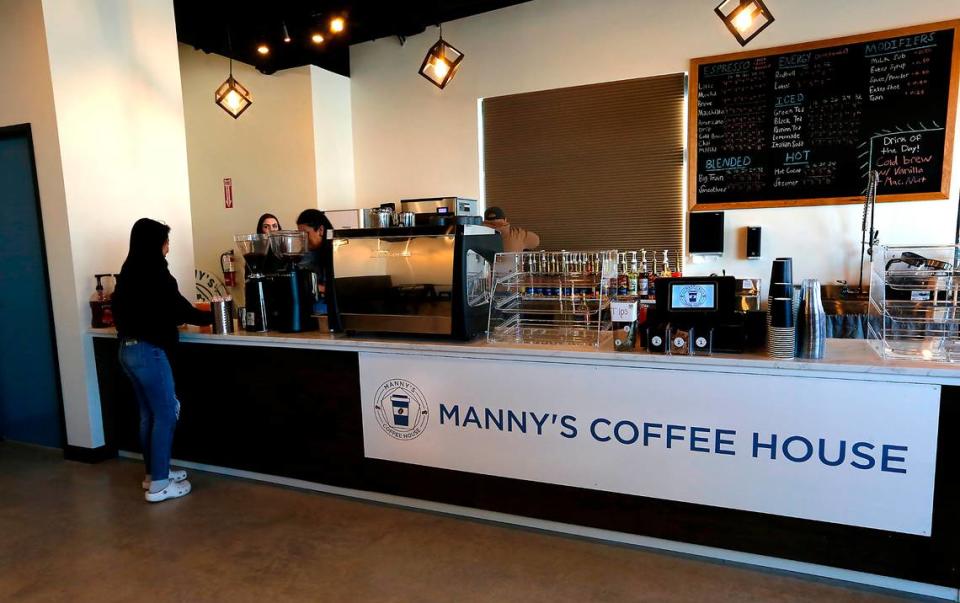 Manny’s Coffee House recently opened in the 4800 block of West Clearwater Avenue in Kennewick.