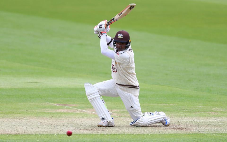 Kumar Sangakkara, seen here playing for Surrey, is sixth among the all-time Test run-scorers - Getty Images/Clive Rose