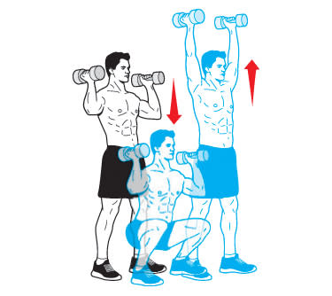 Full-body dumbbell blast