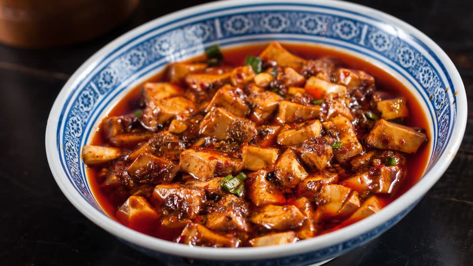 Mapo tofu is one of Sichuan's most popular dishes.  - Jiang/Adobe Stock