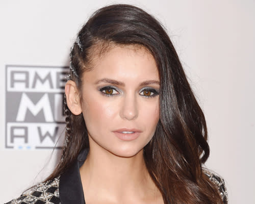 These pics of Nina Dobrev dressed in silver will finally convince you to give body suits a chance