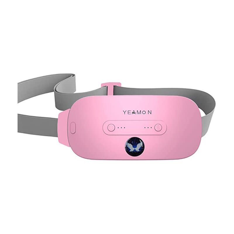 Yeamon Cordless Heating Pad in pink