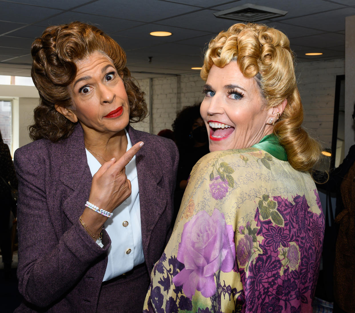 Hoda Kotb and Savannah Guthrie transformed into a dogged investigative duo. (Nathan Congleton / TODAY)