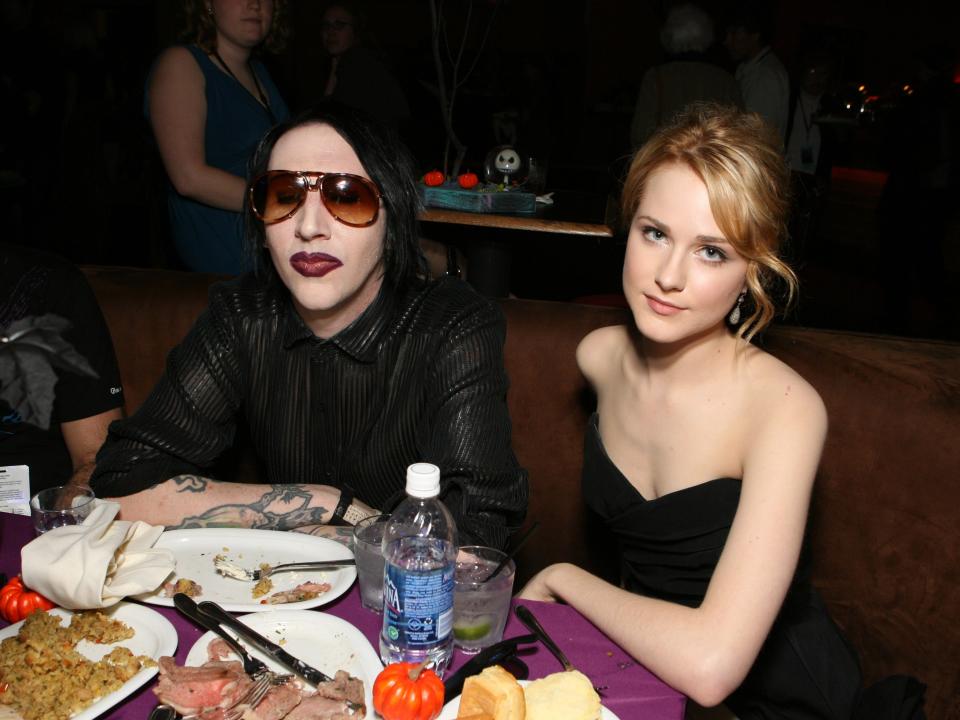 marilyn manson evan rachel wood