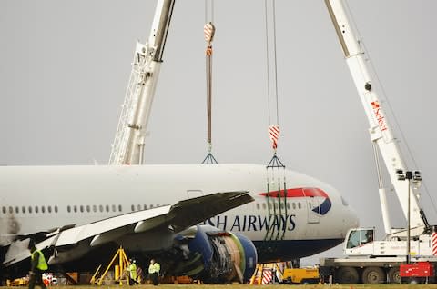 The plane just missed the A30 - Credit: GETTY