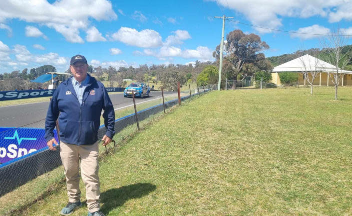 Keith Tucker's property on Conrod Straight is very popular around the Bathurst 1000. (Image: Supplied)