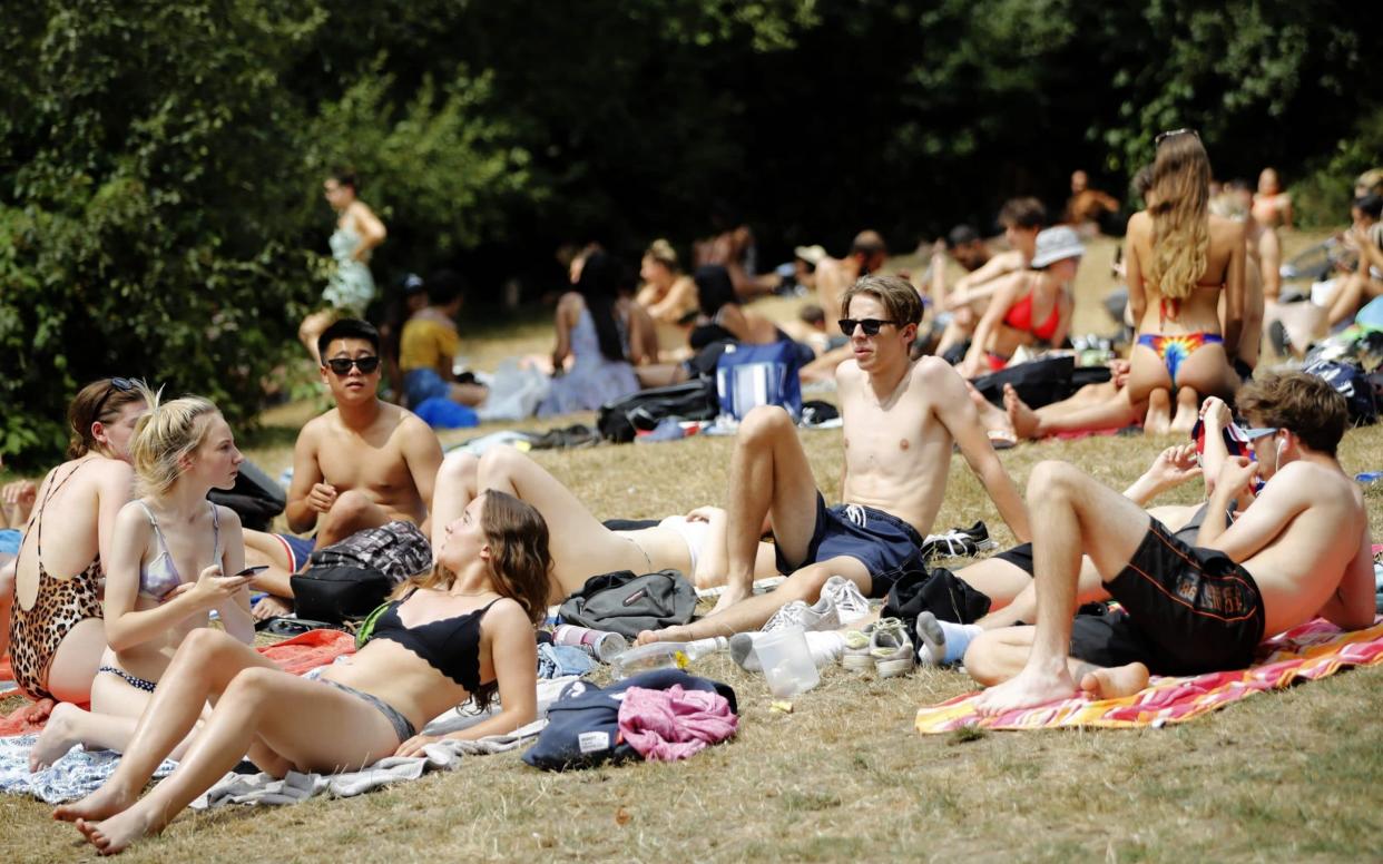 Studies have shown that people can become more aggressive and depressed in hot weather  - AFP