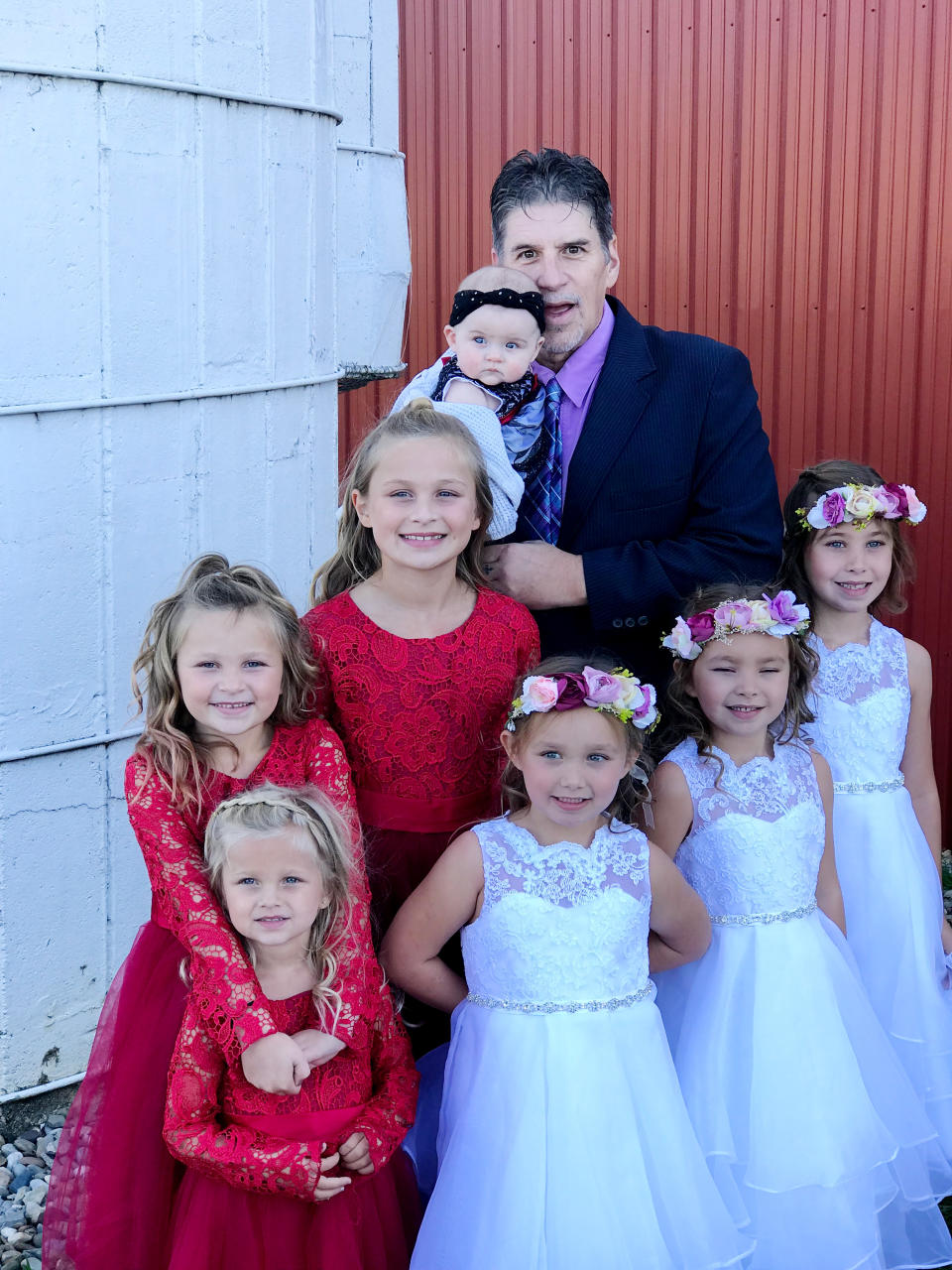 Greg Mascher with his granddaughters. (Courtesy of Greg Mascher)