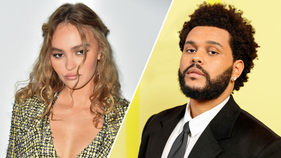 The Weeknd and Lily-Rose Depp speak out after Rolling Stone&#39;s article detailing chaos of his new show The Idol. (Photos: Getty Images)
