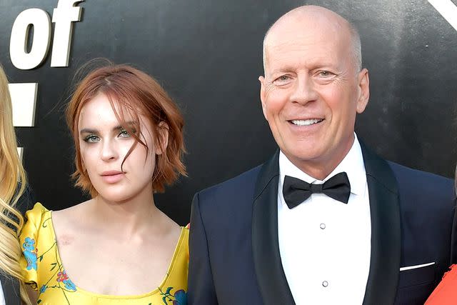 Neilson Barnard/Getty Images Tallulah and Bruce Willis