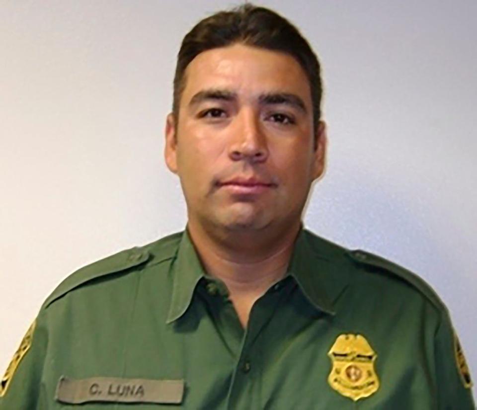 This photo provided by the U.S. Customs and Border Protection shows Border Patrol Agent Chris Luna. Luna was among those killed in the helicopter crash near Rio Grande City on March 8, 2024.