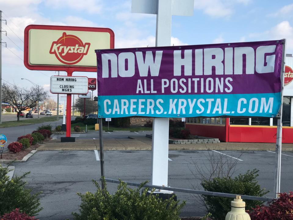 Krystal in Oak Ridge is hiring for all positions.