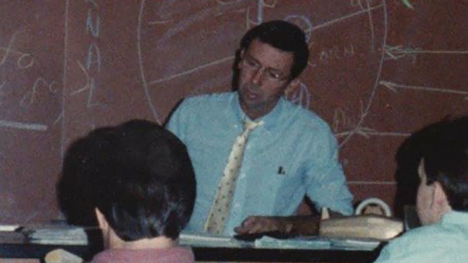 Earth science teacher Richard E. Brooks often assigned the "message in a bottle project," his son said. - Courtesy John Brooks