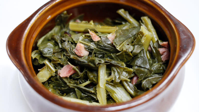 collard greens with ham