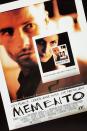 <p>Guy Pearce stars as a man struggling to find the man who murdered his wife because he can’t retain memories for more than fifteen minutes. Released on March 16, 2001, the twists in <em>Memento</em> will keep your mind swirling far after the closing credits. </p>