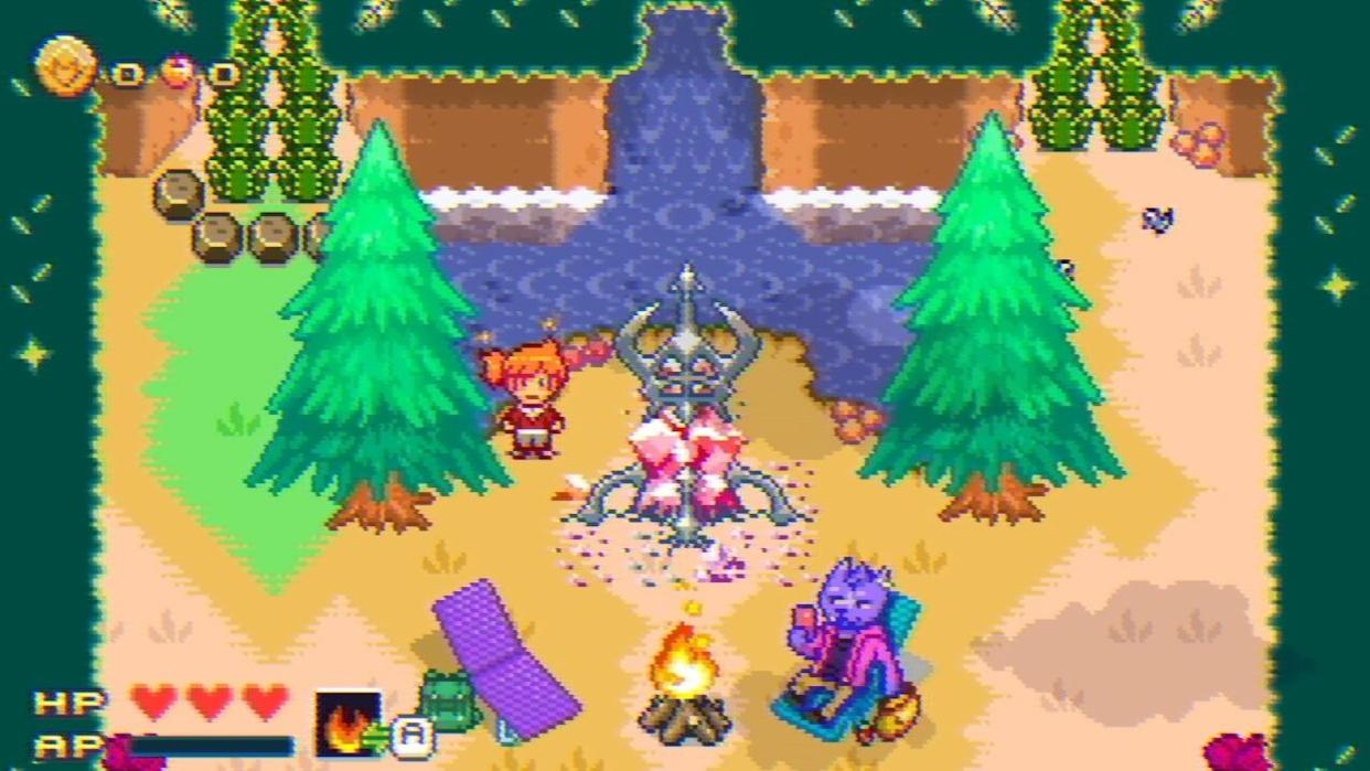  A screenshot from Crystal Story. 