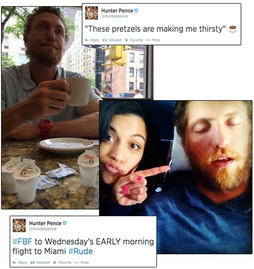 Tweets and photos from Hunter Pence