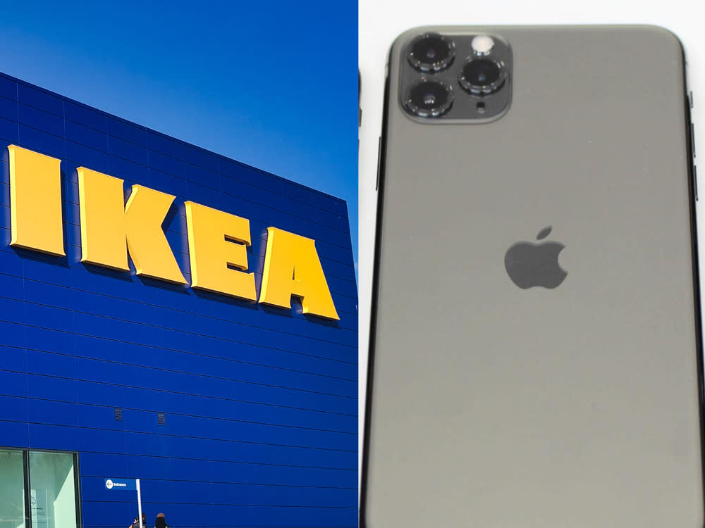 Ikea vergleicht das neue iPhone 11 Pro mit einem Keramik-Kochfeld (Bild: [M] Tanasan Sungkaew/Shutterstock.com / imago images/Kyodo News)